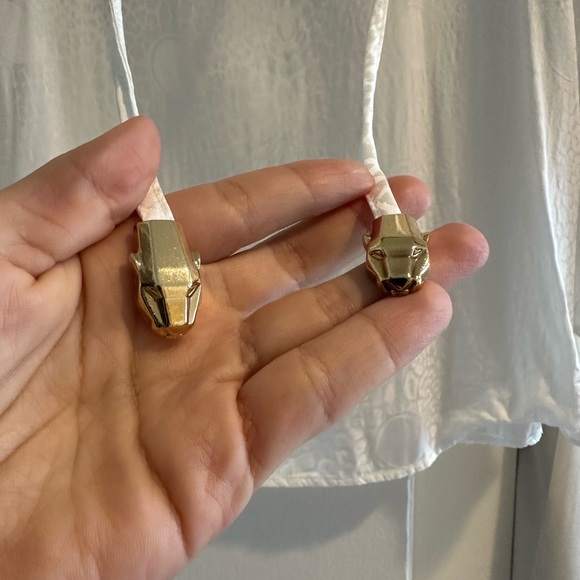 Roberto Cavalli White Blouse with Textured Design - Picture 2 of 6